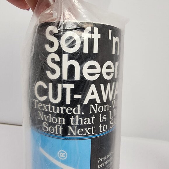 Sulky Soft n Sheer Cut Away & Totally Stable Iron On Tear Away Stabilizers 2 Rol - Picture 4 of 6